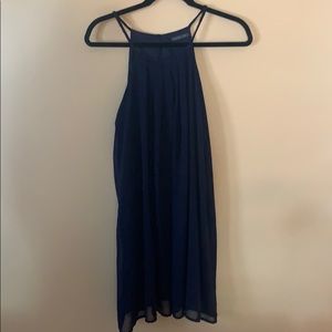 Dark blue dress